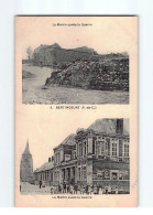 BERTINCOURT : La Mairie, Avant Et Après La Guerre - Très Bon état - Bertincourt