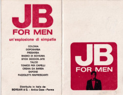 Calendarietto - Jb - Form Men  Borsari E C. Antica Casa - Parma - Anno 1974 - Kleinformat : 1971-80