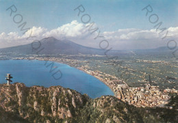 CARTOLINA  B4 CASTELLAMMARE DI STABIA,CAMPANIA-VISTA D AMONTE FAITO-MARE,SOLE,ESTATE,SPIAGGIA,VACANZA,VIAGGIATA 1970 - Castellammare Di Stabia