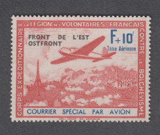 Timbre Neuf ** Sans Charnière - Légion Des Volontaires Français Contre Le Bolchévisme (LVF) - N°2 - War Stamps