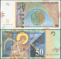 Macedonia 50 Denari. 01.2001 Unc. Banknote Cat# P.15c - Macedonia