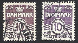 Dänemark 1938, Mi.-Nr. 246 A B+c, Gestempelt - Gebraucht