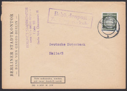 Berlin R2 Behördenpost Zahlungsverkehr 20.11.54, Berliner Stadtkontor, Bank Von Groß-Berlin - Covers & Documents