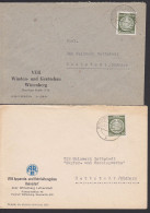 Wittenberg Zwei Dienstpostbelege, Dabei Winden- Und Gerätebau - Covers & Documents