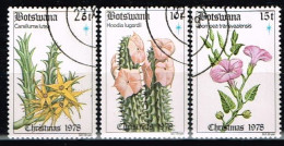 BOTSWANA / Oblitérés / Used / 1978 - Noel / Fleurs - Botswana (1966-...)