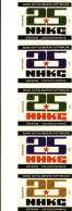 Czechoslovakia - Czechia 5 Matchbox Labels , K. Gottwald's New Hut In Ostrava - 25 Years - Boites D'allumettes - Etiquettes