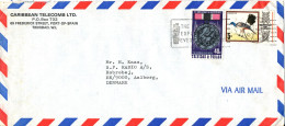 Trinidad & Tobago Air Mail Cover Sent To Denmark 28-3-1974 - Trinidad En Tobago (1962-...)