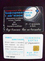 Phonecard Chip Advertising Informatic And Communication '98 K358 840 Units UKRAINE - Ucraina