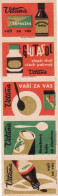 Czechoslovakia - Czechia 5 Matchbox Labels, VITANA - Production Of Flavorings, Semi-finished Products - Boites D'allumettes - Etiquettes