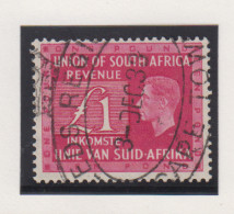 Zuid-Afrika Fiskale Zegel(revenue) Cat. J Barefoot: Revenue JAAR 1938 Nr. 45 - Andere & Zonder Classificatie