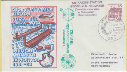 Germany  Ausbau Station Neumayer 1981/82 Ca Bremerhaven  5.4.1982  (NE152D) - Bases Antarctiques