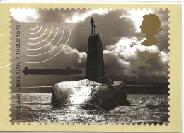 Great Britain  2001 TCentenary Of The Royal Navy Submarine Weapon (I), , Mi 1928-1931 Unused  Maximum Cards No Stamps - Cartes-Maximum (CM)