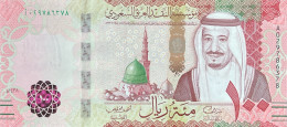 Saudi Arabia 100 Riyals, P-41a (2016) - UNC - Arabia Saudita