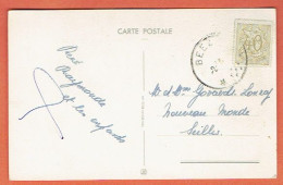 J - Relais - Sterstempel BEEZ Vers Seilles - CP Bonne Année - Sternenstempel