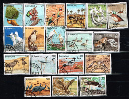 BOTSWANA / Oblitérés / Used / 1982 - Série Courante / Oiseaux  (série Complète) - Botswana (1966-...)