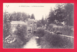 F-18-Argent-02Ph49  Le Moulin Et Le Château, Cpa BE - Argent-sur-Sauldre