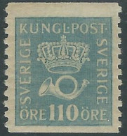 1923-26 SVEZIA SOGGETTI DIVERSI 110 ORE MH * - RB8-4 - Unused Stamps