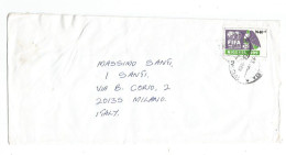 Nigeria 1999 FIFA Football World Youth Championship N.40+5 Solo Franking AirmailCV - Nigeria (1961-...)