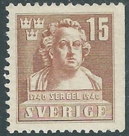 1940 SVEZIA J. T. SERGEL 15 ORE D. 3 LATI MH * - RB8-6 - Ongebruikt