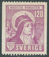 1941 SVEZIA SANTA BRIGIDA 120 ORE MNH ** - RB1-5 - Unused Stamps