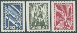 1953 SVEZIA SERVIZIO TELEGRAFICO 3 VALORI MH * - RB1-6 - Unused Stamps