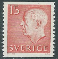 1961-68 SVEZIA RE GUSTAVO VI ADOLFO 15 ORE MNH ** - RB8-6 - Unused Stamps