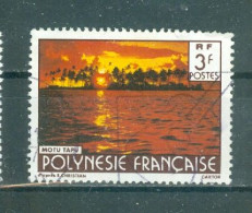 POLYNESIE - N°253 Oblitéré - Paysages De La Polynésie Française. Signarure "CARTOR". - Usados