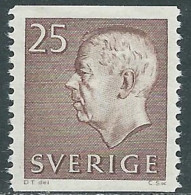 1961-68 SVEZIA RE GUSTAVO VI ADOLFO 25 ORE MNH ** - RB8-6 - Neufs