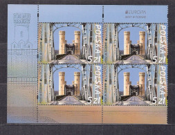 POLAND 2018 EUROPA CEPT BRIDGE In TCZEW BLOCK Of 4 MNH - Unused Stamps