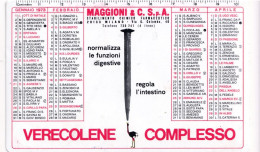 Calendarietto - Maggioni E C. S.p.a. Stabilimento Chimico Farmaceutico - Milamo - Anno 1973 - Klein Formaat: 1971-80