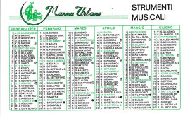 Calendarietto - Mario Garozzo - Prodotti Per L'agricoltura - Catania - Anno 1976 - Petit Format : 1971-80