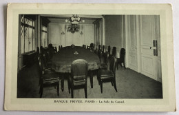 CPA 75 Paris Banque Privée - La Salle Du Conseil - 30 Rue Laffite ?? - Banche