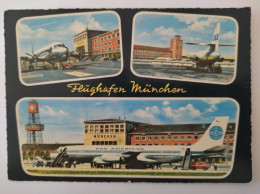 Flughafen München, Alte Flugzeuge, Boeing 707 PANAM, 1966 - Muenchen