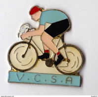 PIN S CYCLISME CANTAL VELO CLUB SANSAC ARPAJON - Cyclisme