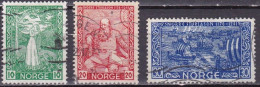 NO033B – NORVEGE - NORWAY – 1941 – SNORRE STURLASON – SG # 324-327 USED 3,50 € - Gebraucht
