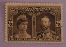 CANADA YT 85 OBLITERE "PRINCESSE ET PRINCE DE GALLES" ANNÉE 1908 - Usados