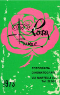 Calendarietto - Ottico Rosa - Firenze - Anno 1973 - Small : 1971-80