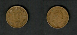 HONG CONG   10 CENTS 1989 (KM # 55) #7606 - Hongkong