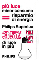 Calendarietto - Philips Superlux - Anno 1974 - Petit Format : 1971-80