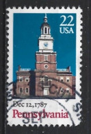 U.S.A. 1987  Pennsylvania  Y.T. 1777(0) - Oblitérés