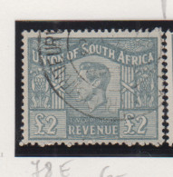 Zuid-Afrika Fiskale Zegel(revenue) Cat. J Barefoot: Revenue JAAR 1946 Nr 78 Engelse Tekst - Altri & Non Classificati