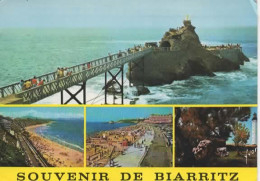 SOUVENIR DE BIARRITZ, MULTIVUE COULEUR REF 14307 - Greetings From...