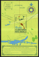 St CHRISTOPHER NEVIS ANGUILLA Timbres-Poste Golden Rock Airport 40c  Neufs Sans Charnières ** TB - St.Christopher-Nevis & Anguilla (...-1980)