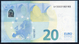 € 20  ITALIA SF  S001 DRAGHI  UNC - 20 Euro