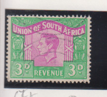 Zuid-Afrika Fiskale Zegel(revenue) Cat. J Barefoot: Revenue JAAR 1948 Nr 67 Engelse Tekst - Other & Unclassified