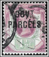 QV 1887-90 Official 1½d Govt Parcels SG O65 Used (CV £30) - Usati