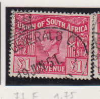 Zuid-Afrika Fiskale Zegel(revenue) Cat. J Barefoot: Revenue JAAR 1948 Nr 77 Engelse Tekst - Andere & Zonder Classificatie