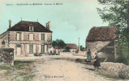 Bazoches En Morvan Vue Sur La Mairie Edition De Mme Conus - Bazoches