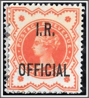 QV 1888 SGO13 I R Half Penny Official NHM - Nuevos