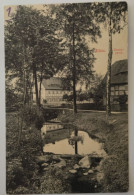 Eibau I. Sa., Wasserpartie, Häuser, Kottmar, 1911 - Görlitz